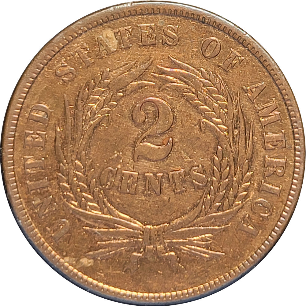 1864-2c-Two-Cent-Copper-Lm-#6
